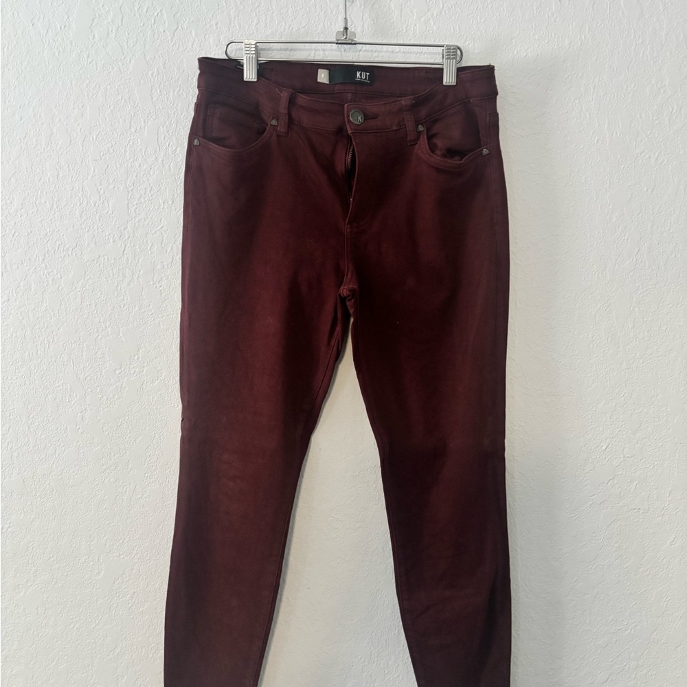 Kut from the Kloth Deep Red Jeans